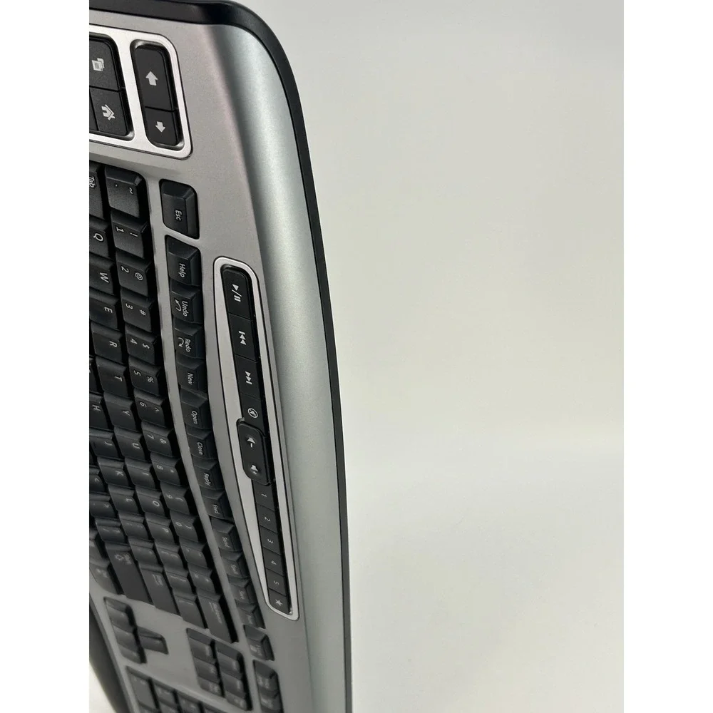 Microsoft Wireless Laser Keyboard 6000 v2.0 Ergonomic No Dongle - Nice Condition